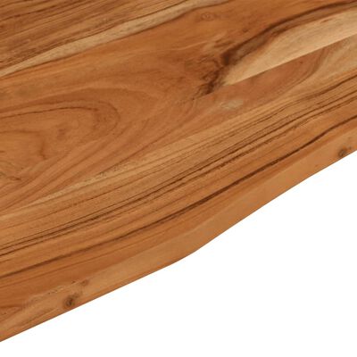 vidaXL Dessus de bureau 100x80x2,5 cm rectangulaire bois massif acacia