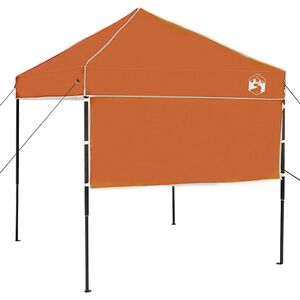 vidaXL Tente &agrave; abri 194 x 194 x 251 cm Orange Tissu
