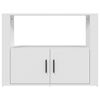 vidaXL Buffet Blanc 80x30x60 cm Bois d'ingénierie