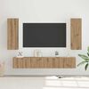 vidaXL Ensemble meuble TV 5 pcs Ch&ecirc;ne artisanal Bois d'ing&eacute;nierie