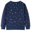 Sweatshirt pour enfants m&eacute;lange bleu marine 116
