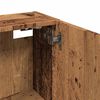 vidaXL Armoire de salle de bain murale vieux bois 32x20x67 cm