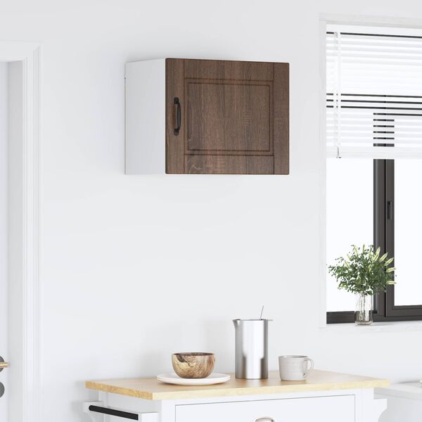 vidaXL Armoire de cuisine Ch&ecirc;ne brun 50 x 31 x 40 cm Bois d'ing&eacute;nierie