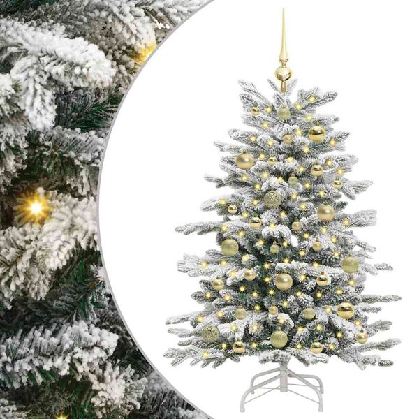 vidaXL Sapin de No&euml;l Artificiel &agrave; Branches Articul&eacute;es Blanc 120 cm
