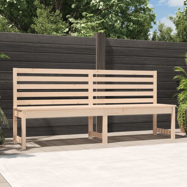 vidaXL Banc de jardin 201,5 cm bois massif de pin