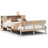 vidaXL Lit biblioth&egrave;que sans matelas 140x200 cm bois massif de pin