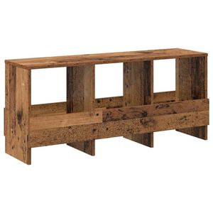 vidaXL &Eacute;tag&egrave;re &agrave; magazines Bois ancien 102 x 30 x 45 cm