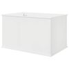 vidaXL Maison pour chat Blanc Brillant 85 x 55 x 50 cm