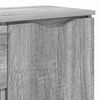 vidaXL Buffet Gris Sonoma 100 x 30 x 65,6 Bois d'ing&eacute;nierie