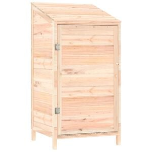 vidaXL Remise de jardin 55x52x112 cm Bois de sapin solide