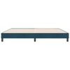 vidaXL Cadre de lit sans matelas bleu fonc&eacute; 180x210 cm velours