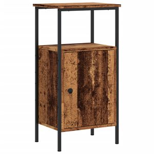 vidaXL Table de chevet vieux bois 41x31x80 cm bois d&rsquo;ing&eacute;nierie