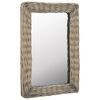 vidaXL Miroir Osier Marron 40 x 60 cm