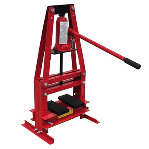 vidaXL Presse hydraulique d'atelier sur pied - 6 tonnes