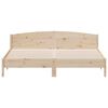 vidaXL Cadre de lit sans matelas 180x200 cm bois massif de pin
