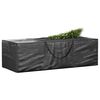vidaXL Sacs de rangement pour sapin de Noël 2 pcs noir polyéthylène