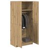 vidaXL Armoire en ch&ecirc;ne artisanal 90 x 52 x 200 cm bois d'ing&eacute;nierie