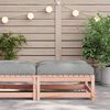 vidaXL Repose-pied de jardin avec coussin bois massif douglas