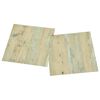 vidaXL Dalles de plancher autoadhésives 20pcs PVC 1,86 m² marron clair