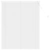 vidaXL Store V&eacute;nitien R&eacute;glable Blanc 150 x 120 cm PVC