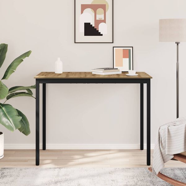 vidaXL Table de bar debout Bois d'ing&eacute;nierie