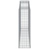 vidaXL Paniers &agrave; gabions arqu&eacute;s 30 pcs 300x50x160/180 cm fer galvanis&eacute;