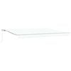 vidaXL Auvent r&eacute;tractable Blanc 450 x 300 x 165 cm