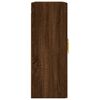 vidaXL Armoire murale chêne marron 69,5x34x90 cm