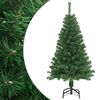 vidaXL Arbre de No&euml;l artificiel avec branches &eacute;paisses vert 150 cm PVC