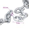 vidaXL Cha&icirc;nes antid&eacute;rapantes 2 pcs 9 mm KN130