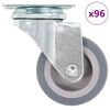 vidaXL 96 pcs Roulettes pivotantes 50 mm
