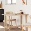 vidaXL Dessus de table rectangulaire 120x70x2 cm bois massif d'acacia