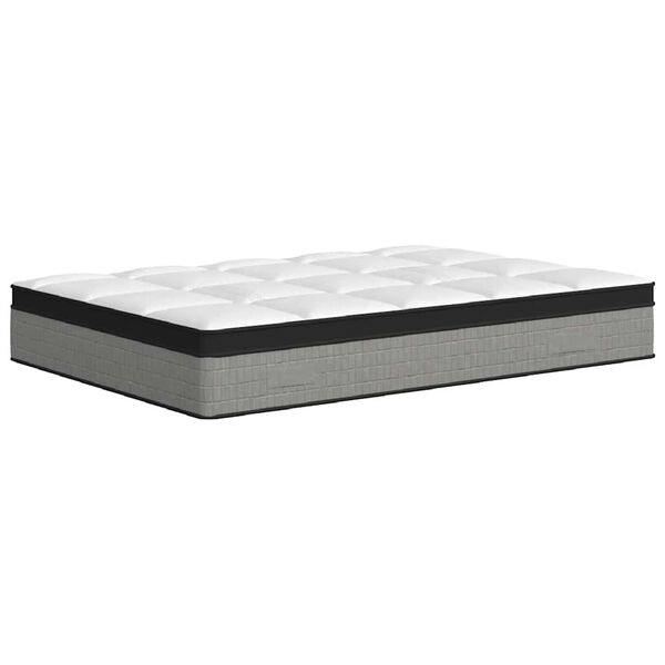 vidaXL Matelas &agrave; ressorts ensach&eacute;s moyen plus 140x190 cm