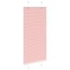 vidaXL Store pliss&eacute; rose 55x150 cm largeur du tissu 54,4 cm polyester