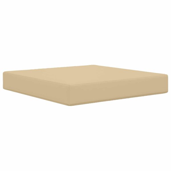 vidaXL Coussin de canap&eacute; d'ext&eacute;rieur 2 pcs Beige Polyester