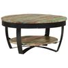 vidaXL Table basse Bois massif de récupération 65x32 cm