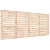 vidaXL Tête de lit murale 186x3x91,5 cm Bois massif de pin