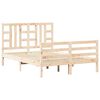 vidaXL Cadre de lit sans matelas bois de pin massif