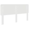 vidaXL T&ecirc;te de lit Blanc 180 cm Bois d'ing&eacute;nierie