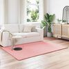 vidaXL Tapis en Fourrure Synth&eacute;tique de Lapin Olite Rose 120 x 170 cm