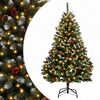 vidaXL Sapin de No&euml;l Artificiel &agrave; Branches Articul&eacute;es 120 cm 150 LED