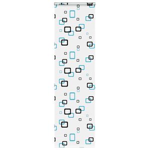 vidaXL Store enrouleur de douche avec cassette largeur du tissu 56 cm