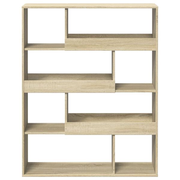 vidaXL Bibliothèque chêne sonoma 100x33x125,5 cm bois d'ingénierie