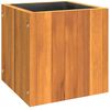 vidaXL Jardinière 25x25x25 cm bois massif d'acacia