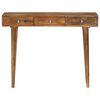 vidaXL Table console Bois de manguier massif 102x30x79 cm