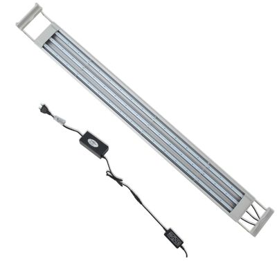 vidaXL Lampe à LED pour aquarium 100-110 cm Aluminium IP67