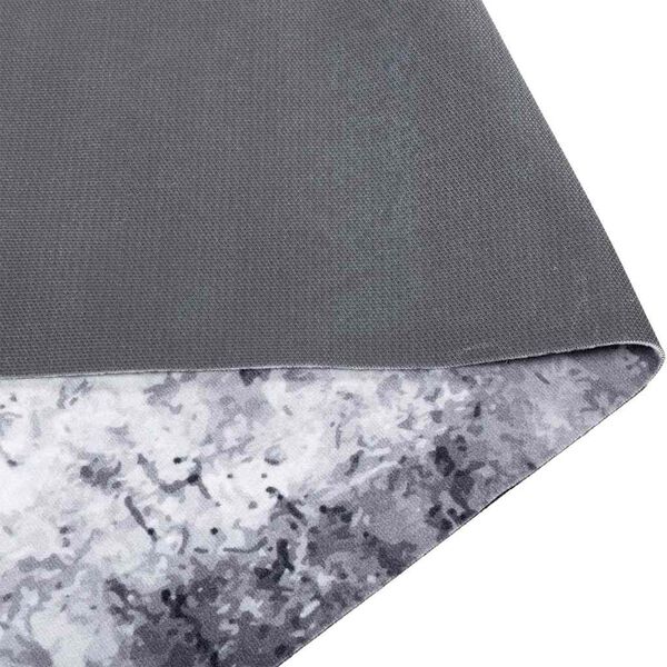 vidaXL Tapis de Cuisine Gris 300 x 60 cm Velours