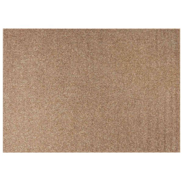 vidaXL Tapis de surface AGIRA Naturel 170 x 120 cm Polyester