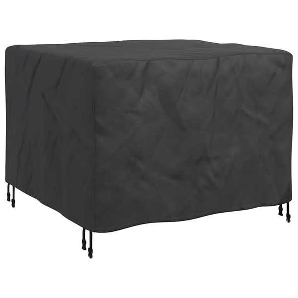 vidaXL Housse pour mobilier d'extérieur Noir 100 x 100 x 70 cm 600D