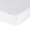 vidaXL Lit de jour avec matelas bleu 100x200 cm velours